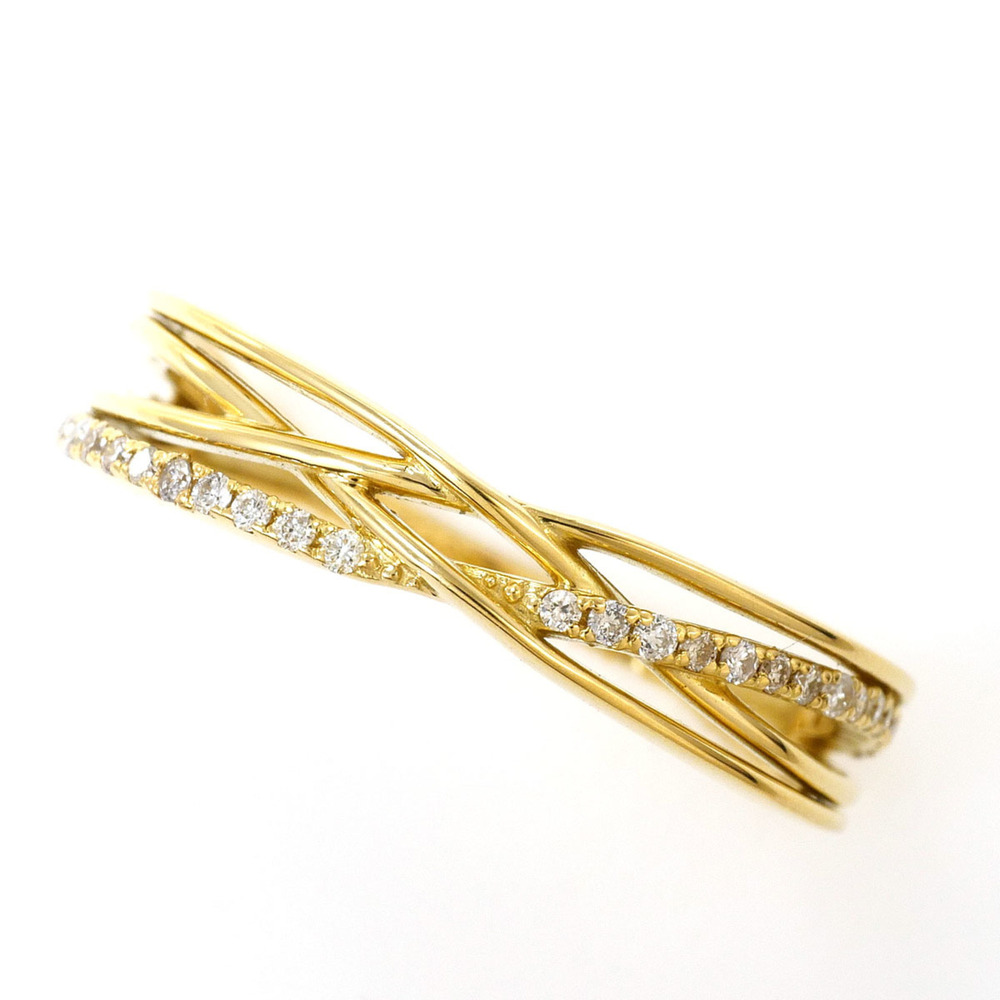 VINTAGE 18k Gold Diamond Ring